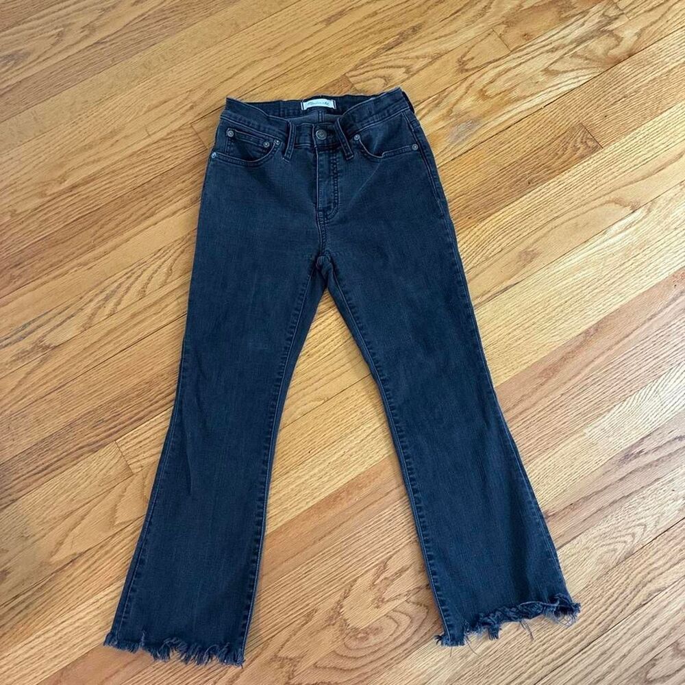 Madewell Petite Cali Demi Boot in Washed Black